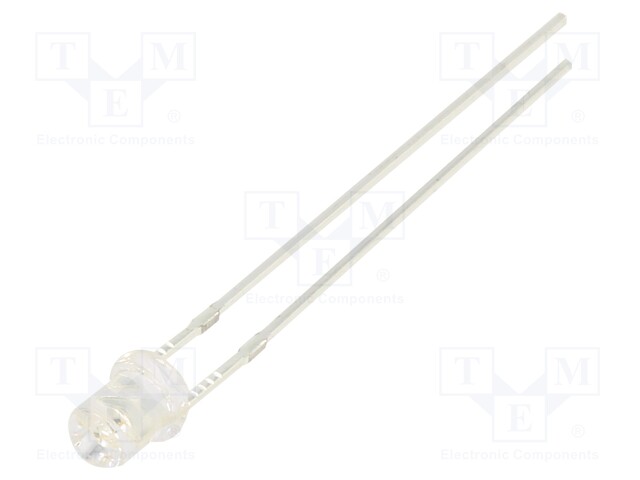 LED; UV; 140°; 20mA; P: 114mW; λd: 390-400nm; THT; 3÷3.8VDC