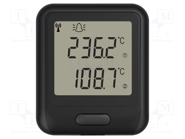 Data logger; temperature; ±1,5°C; Interface: USB; Resol: 0.1°C