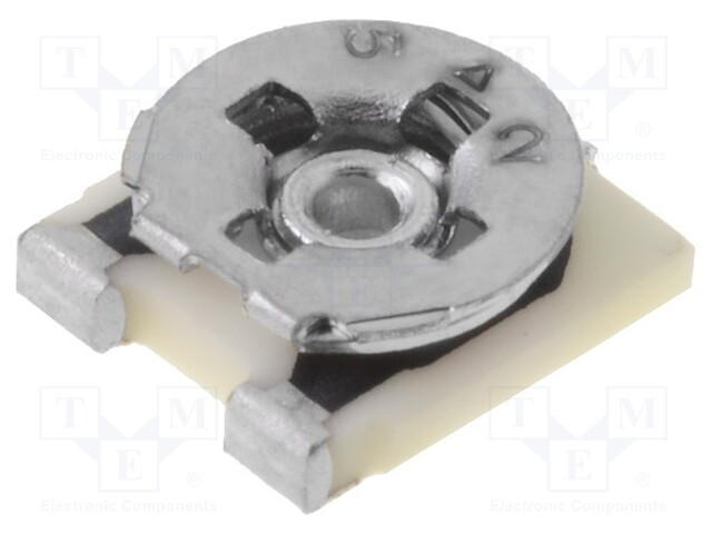 Potentiometer: mounting; single turn,horizontal; 500Ω; 200mW; SMD