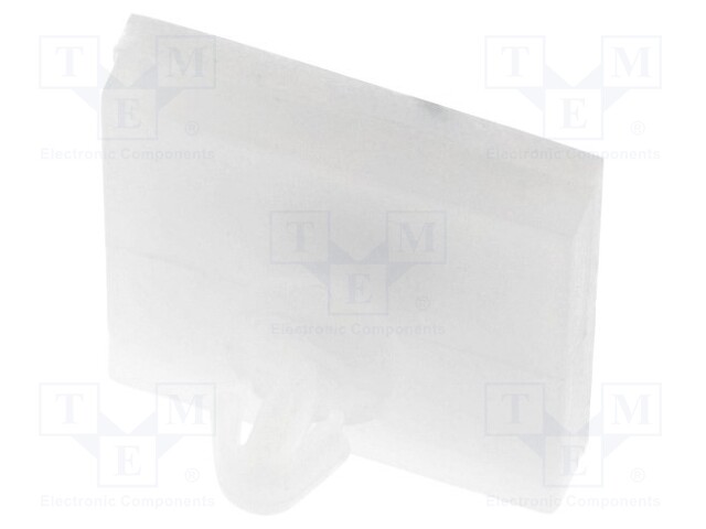 PCB distance; polyamide; L: 4.8mm; self-adhesive; Colour: natural