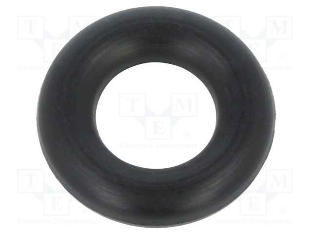 O-ring gasket; NBR; D: 2.5mm; Øint: 5mm; black; -30÷100°C