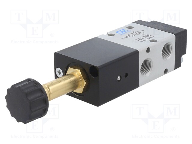 Electromagnetic valve; 3/2 NC; G 1/8"; Pressure: 2.5÷10bar; 60°C