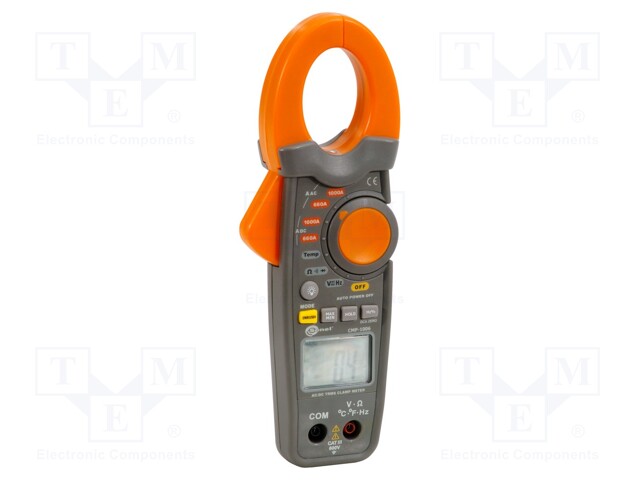 AC/DC digital clamp meter; Øcable: 36mm; I DC: 659.9A,1000A; IP40