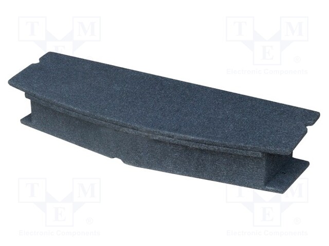 Car loudspeaker enclosure; MDF; black melange; textil; 20l; 250mm