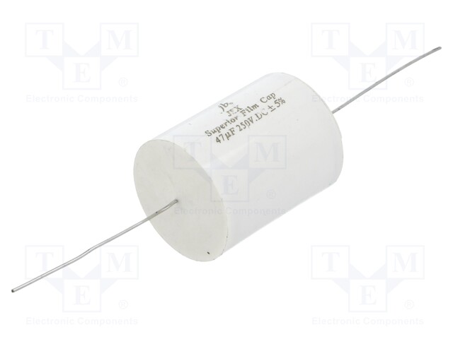 Capacitor: polypropylene; 47uF; 250VDC; ±5%; Ø42x61mm; -55÷85°C