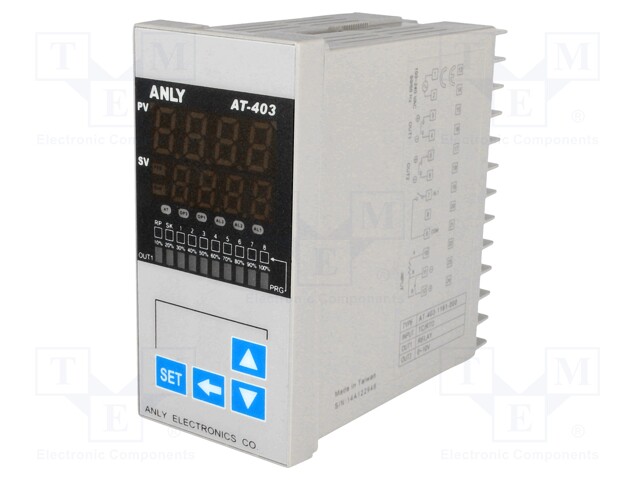 Module: regulator; temperature; SPST-NO; OUT 2: 0÷10V; SPST-NO