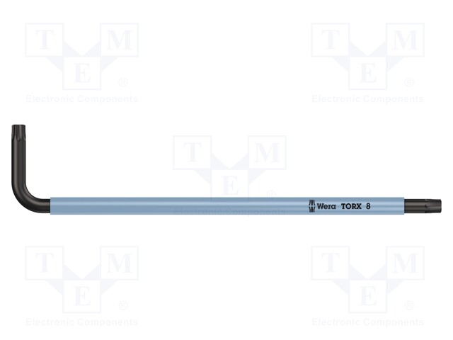 Wrench; Torx® with protection; T8H; Overall len: 76mm; steel