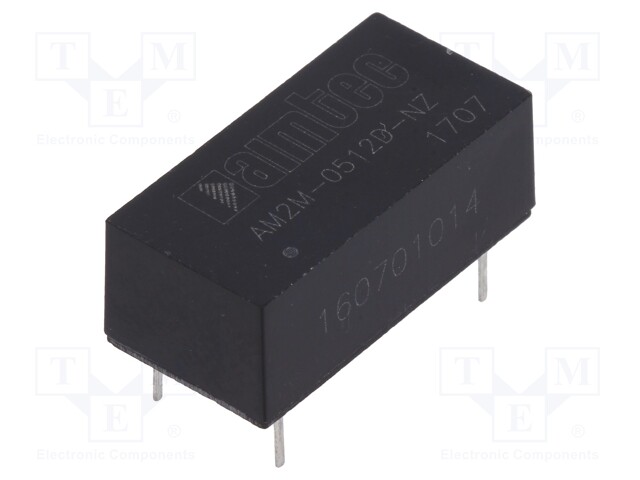 Converter: DC/DC; 2W; Uin: 4.5÷5.5V; Uout: 12VDC; Uout2: -12VDC; 2.8g