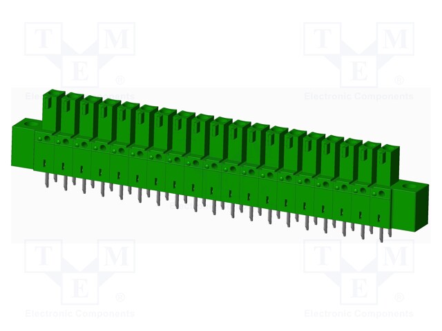 Connector: pluggable terminal block; socket; female; straight