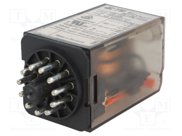 Relay: electromagnetic; 3PDT; Ucoil: 12VDC; 10A/250VAC; 10A/30VDC