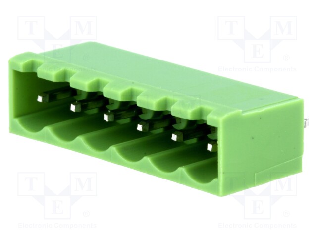 Pluggable terminal block; Contacts ph: 5mm; ways: 6; straight