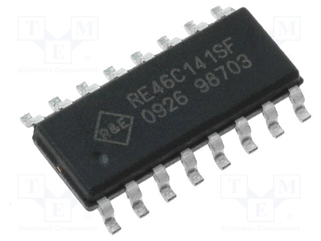 Integrated circuit: smoke sensor; SO16