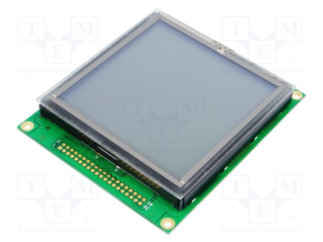 Display: LCD; graphical; 128x128; FSTN Positive; 106x92x17.1mm