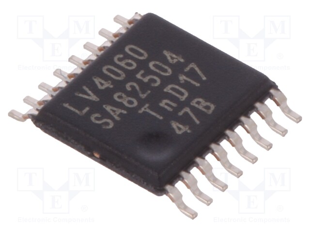 IC: digital; 14bit,binary counter; Series: LV; SMD; TSSOP16