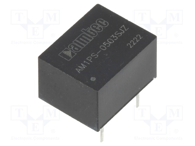 Converter: DC/DC; 1W; Uin: 4.5÷5.5V; Uout: 3.3VDC; Iout: 303mA; DIP8