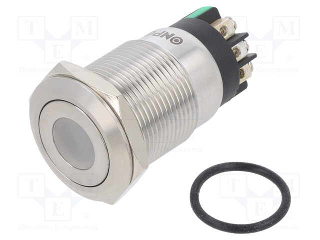 Switch: vandal resistant; Pos: 2; SPDT; 3A/220VAC; 5A/24VDC; IP65