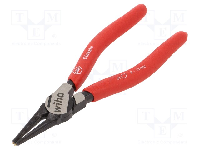 Pliers; internal circlip; Ring: internal; Pliers len: 140mm