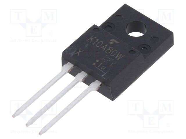 Transistor: N-MOSFET; unipolar; 800V; 9.5A; 40W; SC67