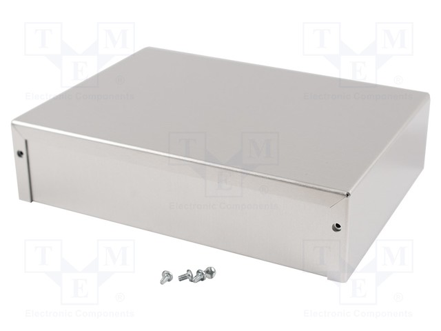 Enclosure: multipurpose; X: 152mm; Y: 203mm; Z: 51mm; 1411; aluminium