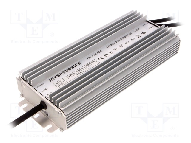 Power supply: switched-mode; LED; 300W; 24VDC; 12.5A; 90÷305VAC