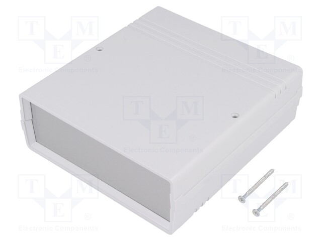 Enclosure: with panel; CAB; X: 129mm; Y: 134mm; Z: 47mm; ABS