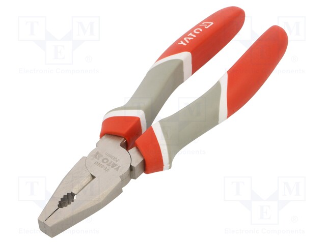 Pliers; universal,gripping surfaces are laterally grooved