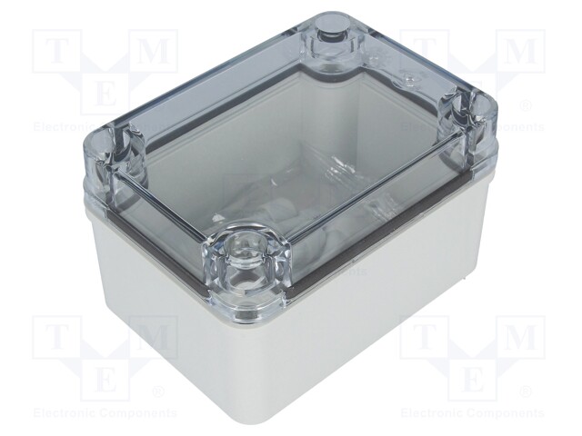 Enclosure: multipurpose; X: 80mm; Y: 110mm; Z: 65mm; PICCOLO; grey