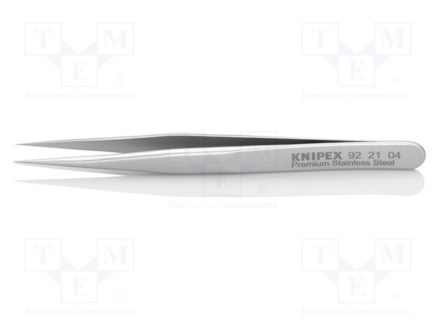 Tweezers; 90mm; for precision works; Blades: straight