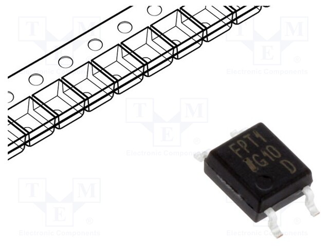 Optocoupler; SMD; Channels: 1; Out: transistor; Uinsul: 3.75kV