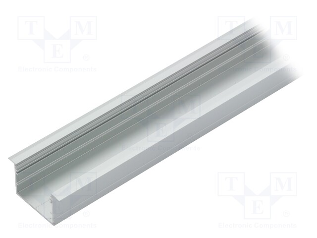 Profiles for LED modules; recessed; natural; L: 2m; aluminium