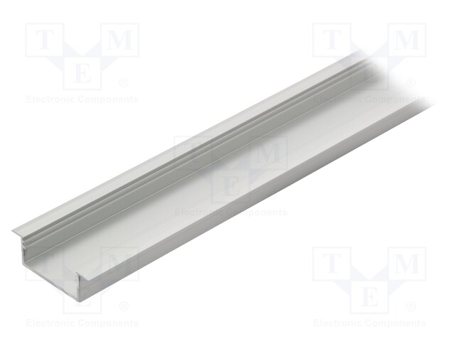 Profiles for LED modules; recessed; natural; L: 1m; aluminium