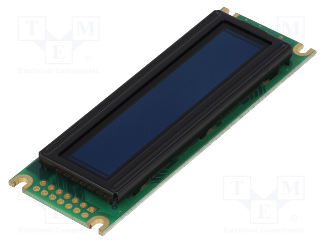 Display: OLED; graphical; 100x16; Window dimensions: 66x16mm