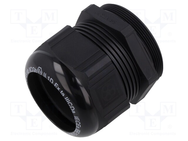 Cable gland; 1.5; black