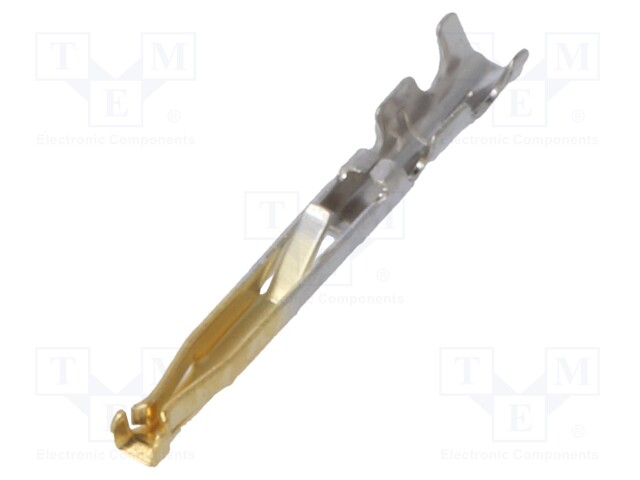 Contact; female; 30AWG; HR25; gold-plated; crimped; for cable; 1A