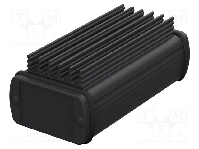 Enclosure: with panel; with heatsink; ALUBOS 600; X: 57mm; Y: 100mm