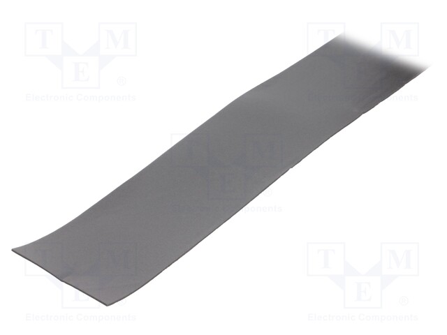 Tape: sealing; W: 95mm; L: 30m; Thk: 2mm; grey; rubber hot-melt; 130%