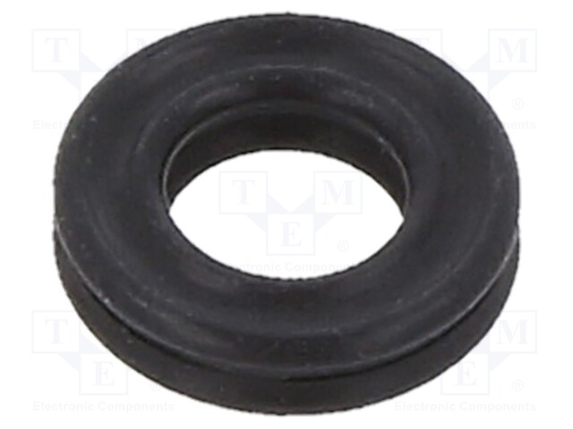 X-ring washer; FPM; Thk: 1.78mm; Øint: 3.68mm; -30÷200°C