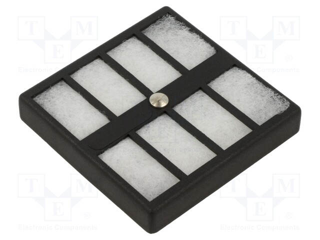 Filter; 80x80mm; Body dim: 85x85x14mm