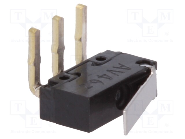 Microswitch SNAP ACTION; with lever; SPDT; 0.5A/30VDC; ON-(ON)