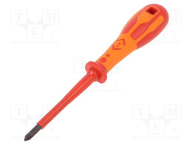 Screwdriver; insulated; MOD; 1; Blade length: 75mm; 1kVAC