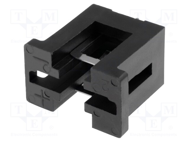 Socket; Mounting: THT,vertical; Batt.no: 1; Ø: 20mm; 21.4mm