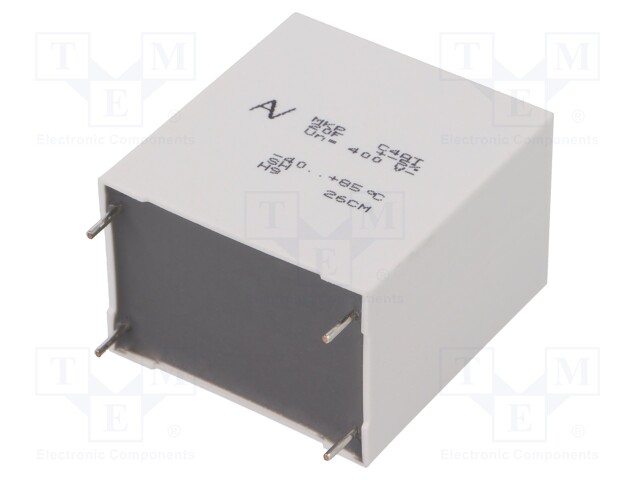 Capacitor: polypropylene; 20uF; ESR: 1.4mΩ; C4AT; THT; ±5%; -40÷85°C