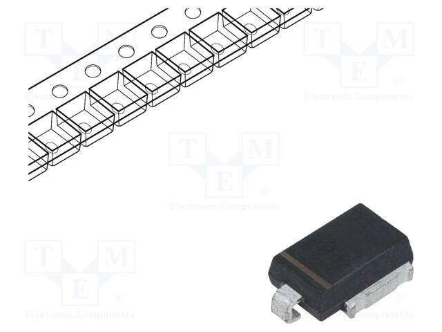 Diode: TVS; 6.6kW; 16.7V; 270A; unidirectional; DO218AB; reel,tape