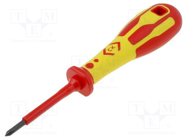 Screwdriver; insulated; Phillips; PH0; Blade length: 60mm; 1kVAC