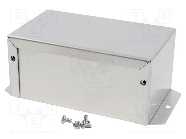 Enclosure: multipurpose; X: 76mm; Y: 127mm; Z: 56mm; 1411; aluminium