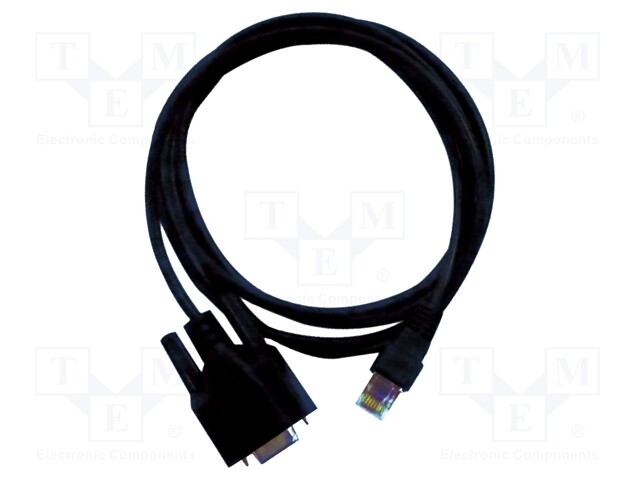 RS232 cable; D-Sub 9pin,RS232; Len: 2m; black