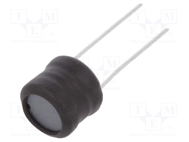 Inductor: wire; THT; 680uH; 450mA; ±10%; Ø9.5x8.5mm; vertical