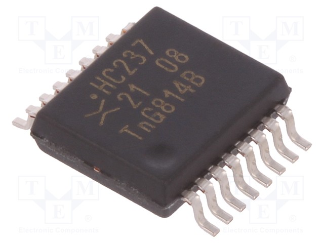 IC: digital; line decoder,demultiplexer; SMD; SSOP16; Series: HC