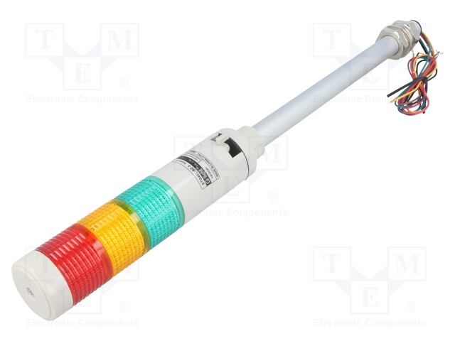 Signaller: signalling column; buzzer,continuous light; LED; IP54