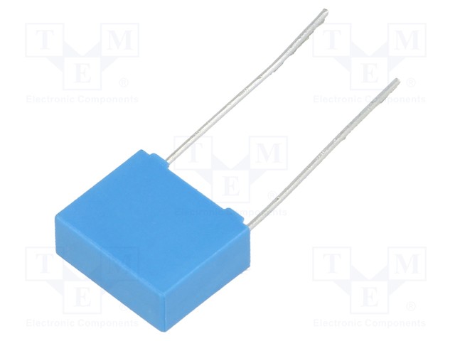 Capacitor: polyester; 1uF; 40VAC; 63VDC; Pitch: 5mm; ±10%; -55÷125°C